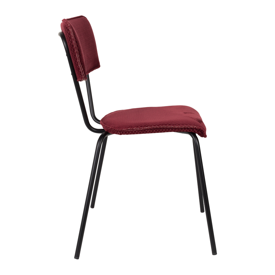 Стул Melonie бордовый Dutchbone 1100349 - Вид №3