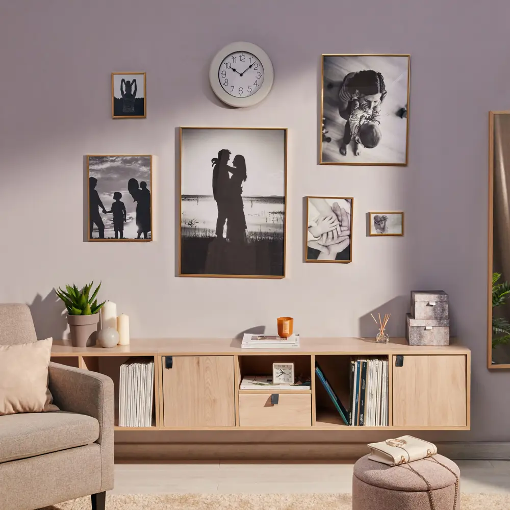Рамка KREAFORTA Lila 40x50 см пластик цвет золото 89398527 STLM-2153497  - Вид №7