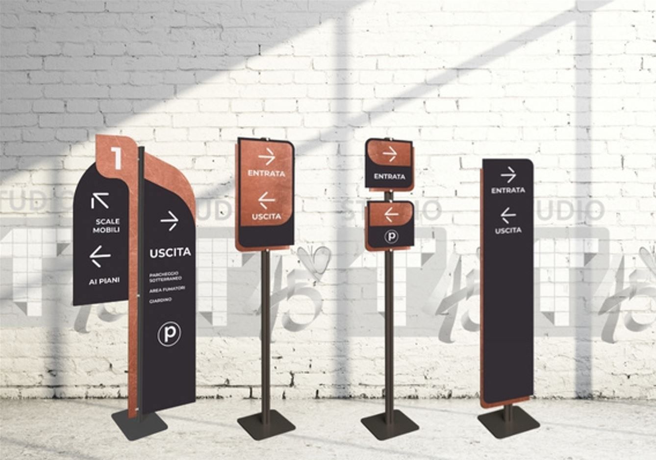 Самонесущий тотем для вывесок STUDIO T InUno ARCH-00031624 - Вид №4