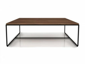 Huppé Квадратный журнальный столик из ореха Linea 2370