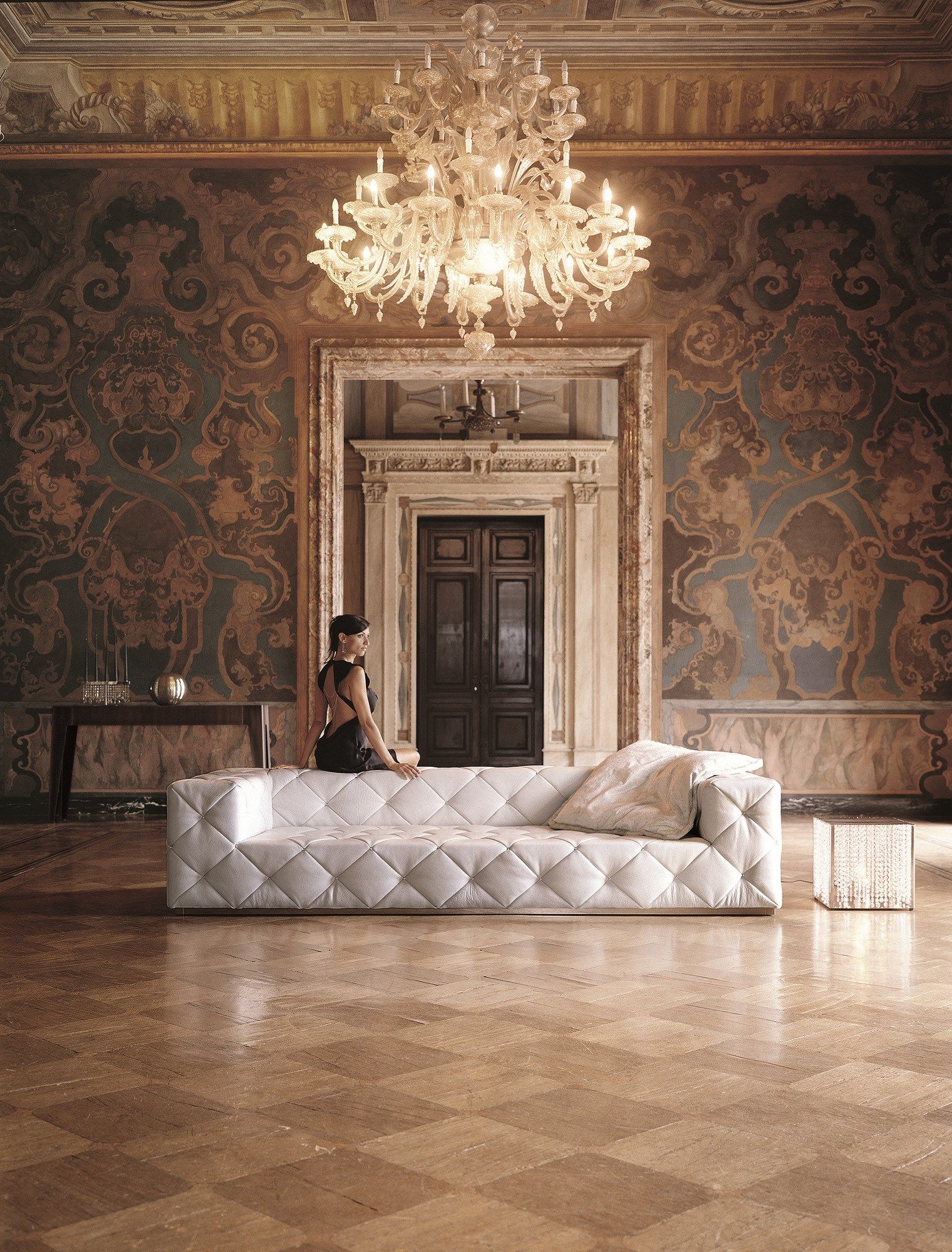 Кожаный диван capitonné Longhi Loveluxe ARCH-00066266 - Вид №2