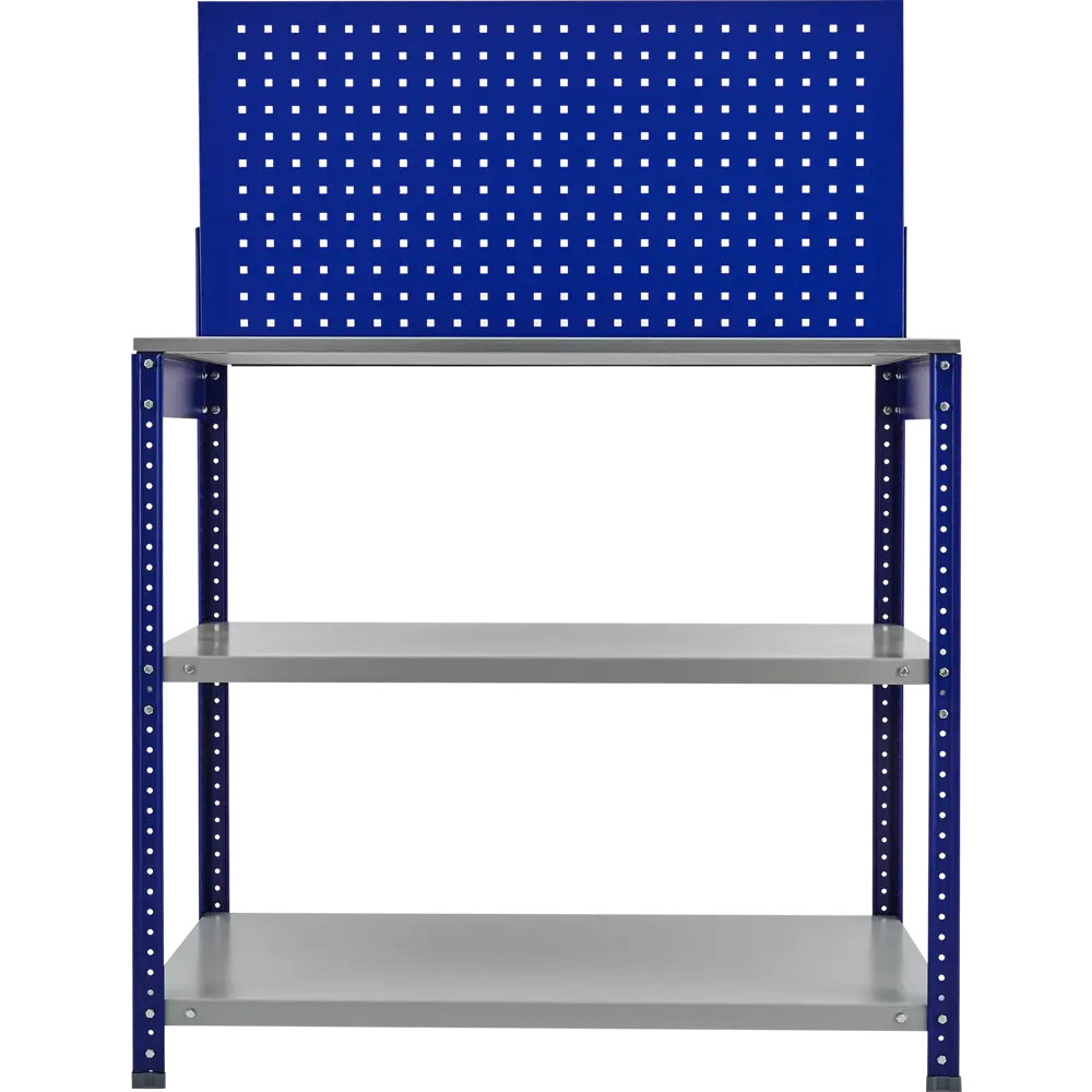 Верстак Garage L-114 100x90 см нагрузка до 300 кг цвет синий 85203976 STLM-2162493 Santreyd  - Вид №1