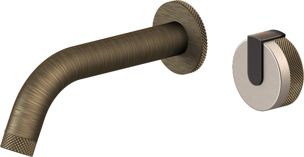 E-11535-R1SN-L1GM-VBB Настенный прогрессивный смеситель скрытого монтажа для раковины GRAFF MOD+