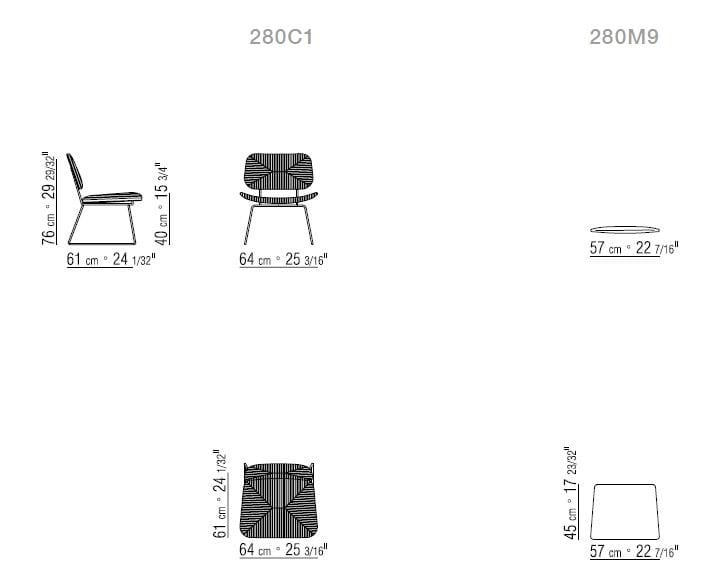 Стул из полипропилена Flexform Echoes Outdoor ARCH-00123303 - Вид №1