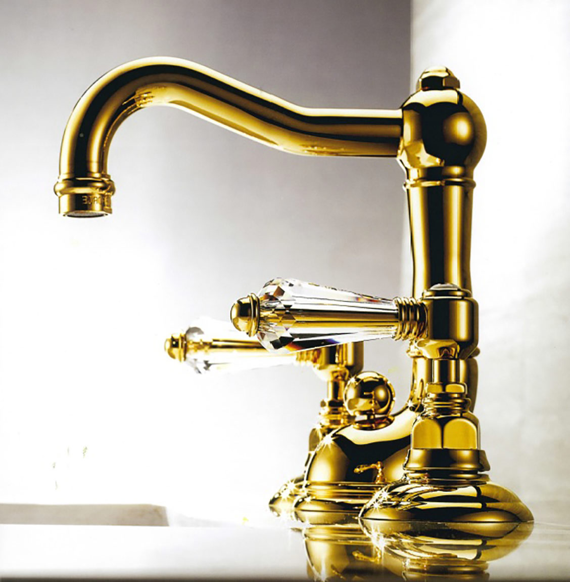 1410 ** 93 Смеситель для биде с автоматическим сливом Nicolazzi Series Half Dome Crystal  - Вид №4