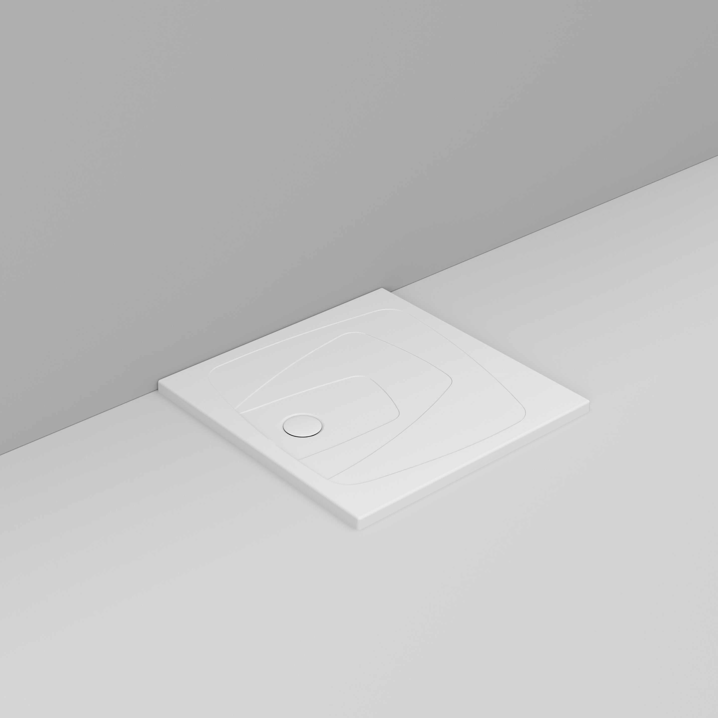Керамический нескользящий квадратный поддон для душа Ceramica Dolomite за пределами ARCH-00056029 - Вид №47