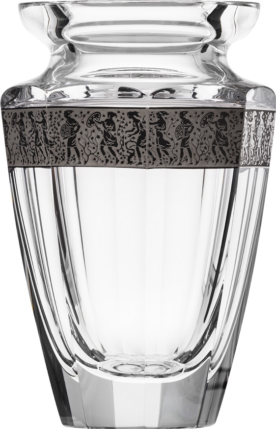 10673441 Moser Ваза Moser Вечность 25,5см, платина, п/к Хрусталь бессвинцовый 