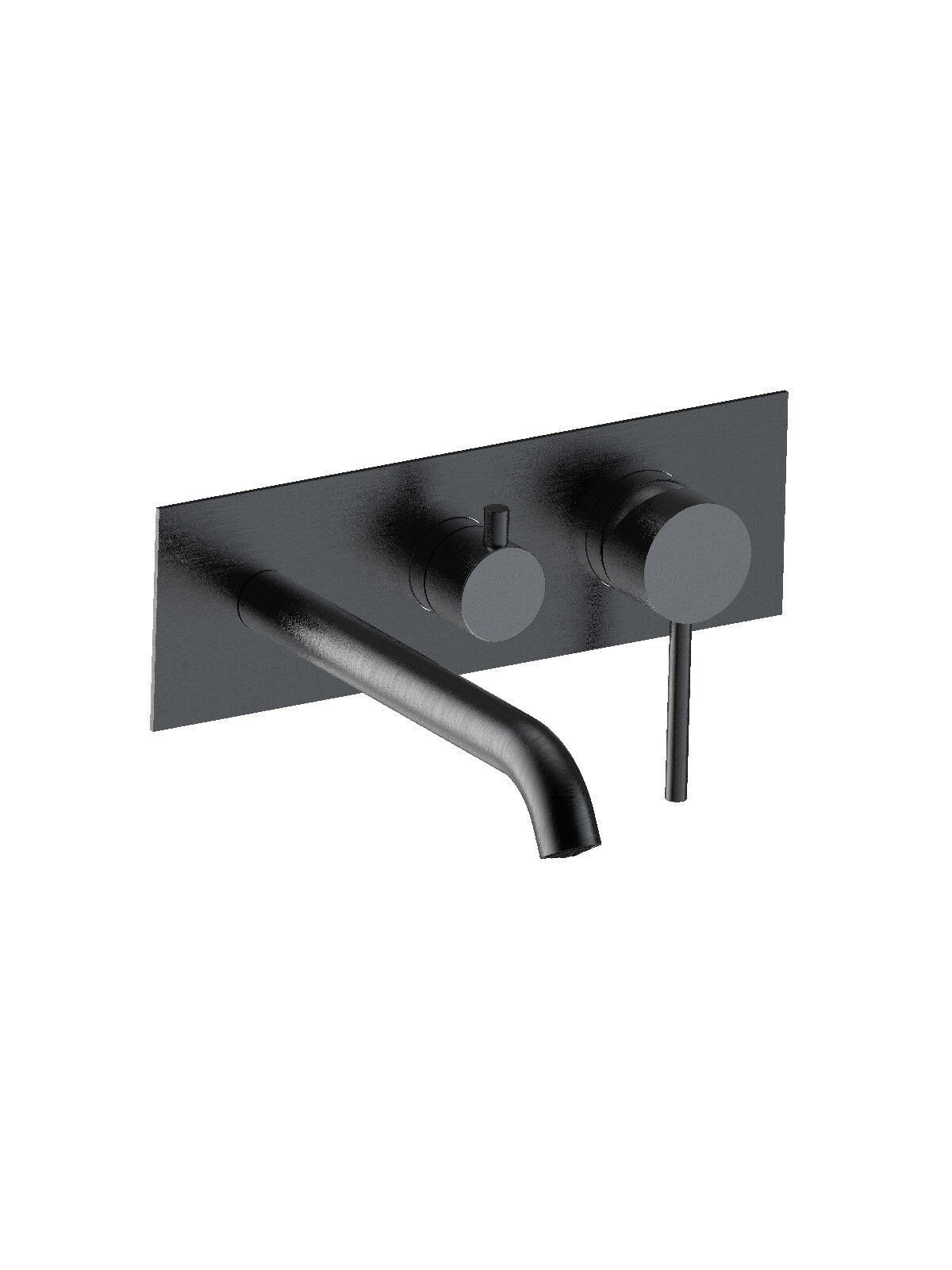 Смеситель для ванны из нержавеющей стали с переключателем Rubinetterie Frattini Pepe XL 316 ARCH-00058002 - Вид №3