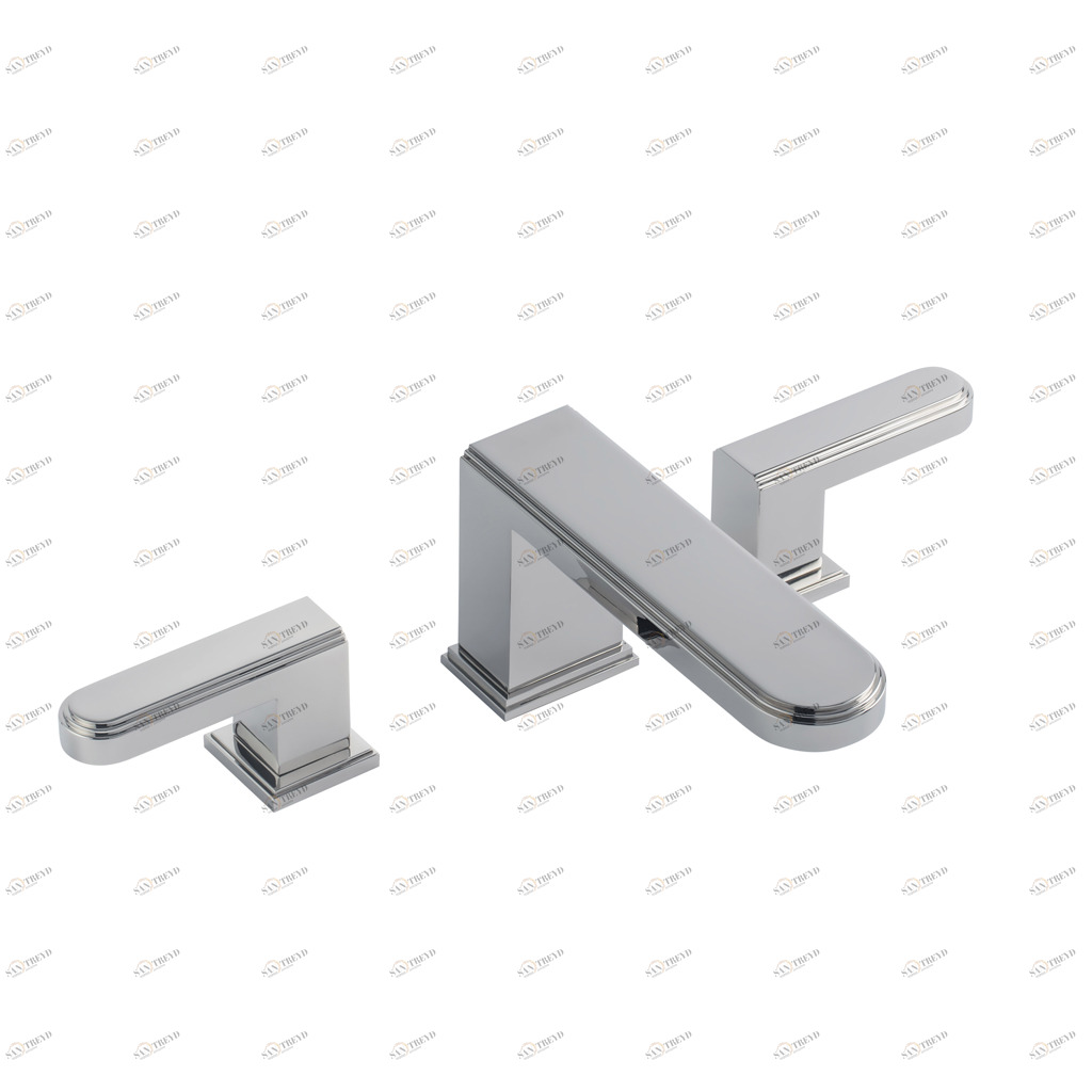 C01-1301 C01-1301 Смеситель для раковины на 3 отверстия Трансатлантический Cristal & Bronze TRANSATLANTIQUE 