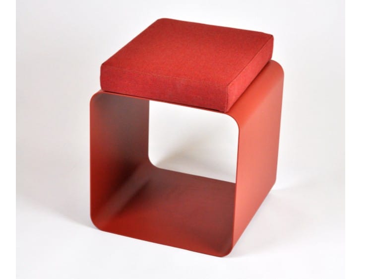 Низкий стул из листового металла с мягким сиденьем Medulum SISSI ARCH-00074552 - Вид №5