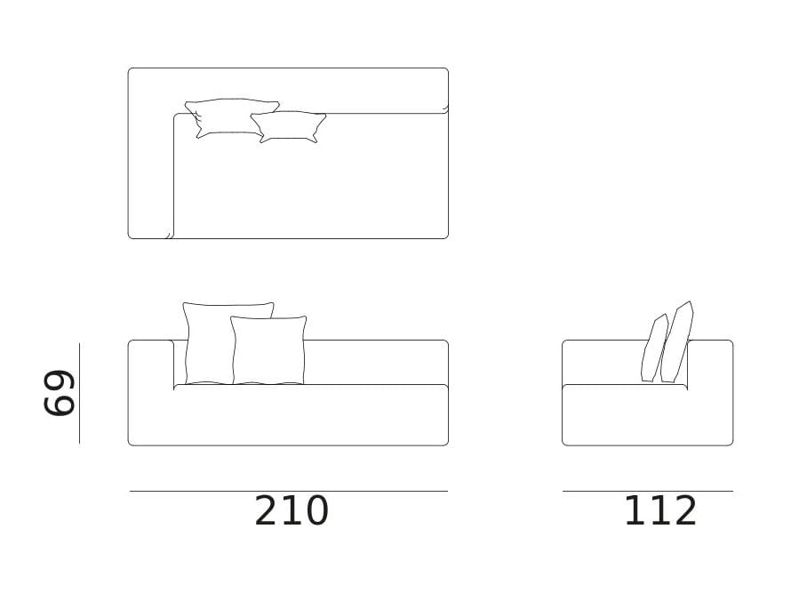 Тканевый модульный садовый диван Exteta Montecarlo ARCH-00107081 - Вид №19