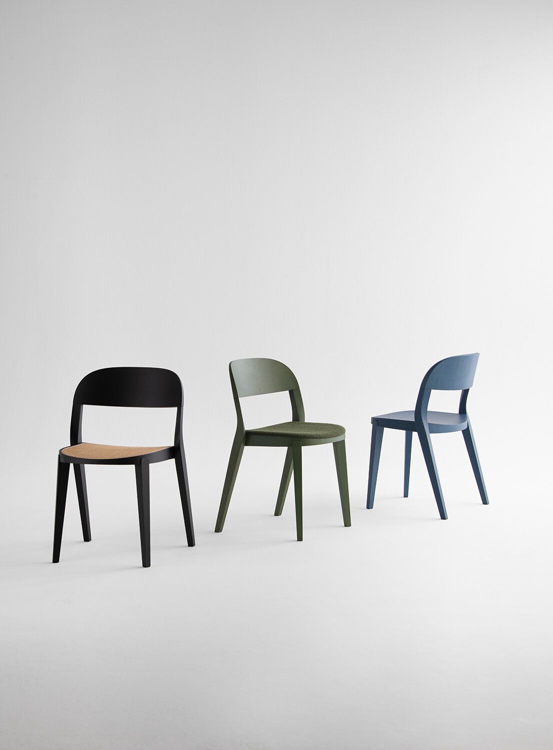 Штабелируемый венский стул из дерева и соломы Potocco минимальная ARCH-00145439 - Вид №6