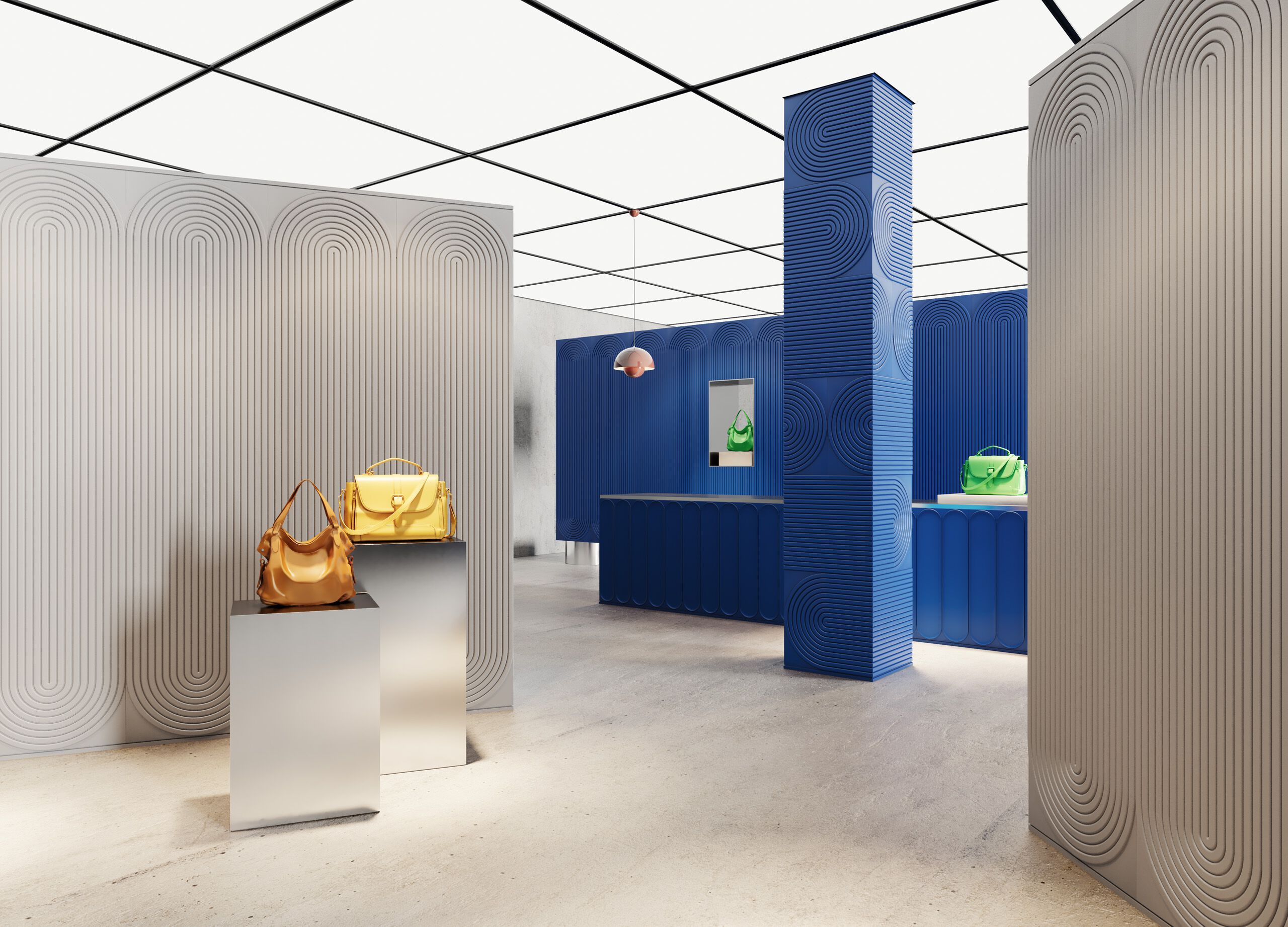 Модульное трехмерное полиуретановое покрытие NOËL & MARQUET ARSTYL® ARCH-00126843 - Вид №1