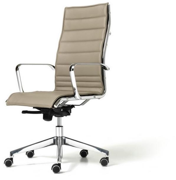 Diemme Кожаное кресло для руководителя с 5 спицами Auckland sun-id-1406045 - Вид №1