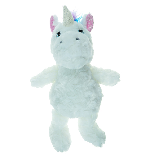 ПР0048484 Игрушка для собак Dogicorn Единорог в полный рост плюш с пищалкой 23 см CHOMPER 