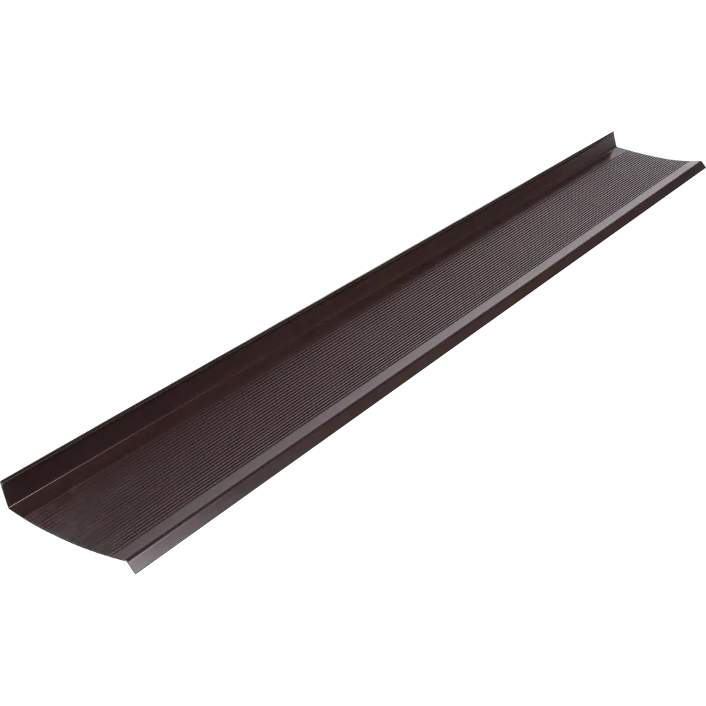 Отлив ПВХ 3000x180 мм коричневый FINEBER STLM-2069424 - Вид №1