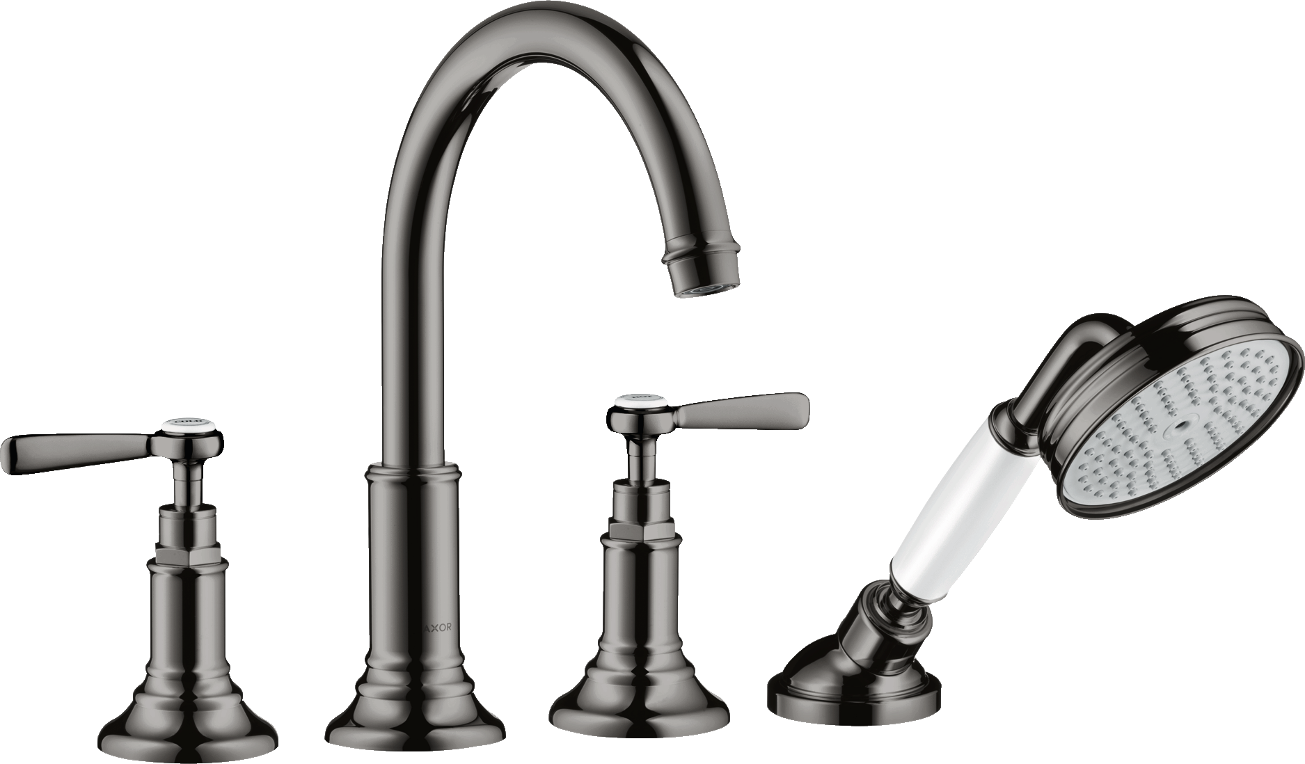 16554330 Смеситель для ванны на плитку на 4 отверстия с рычажными ручками AXOR MONTREUX