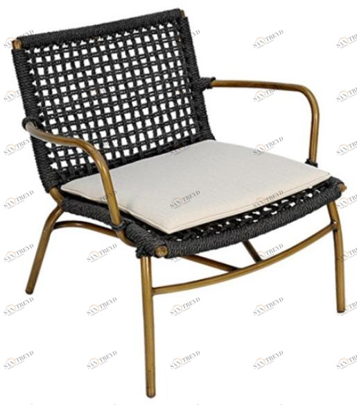 cbdesign Садовое кресло из синтетического волокна с подлокотниками Lara N416n1