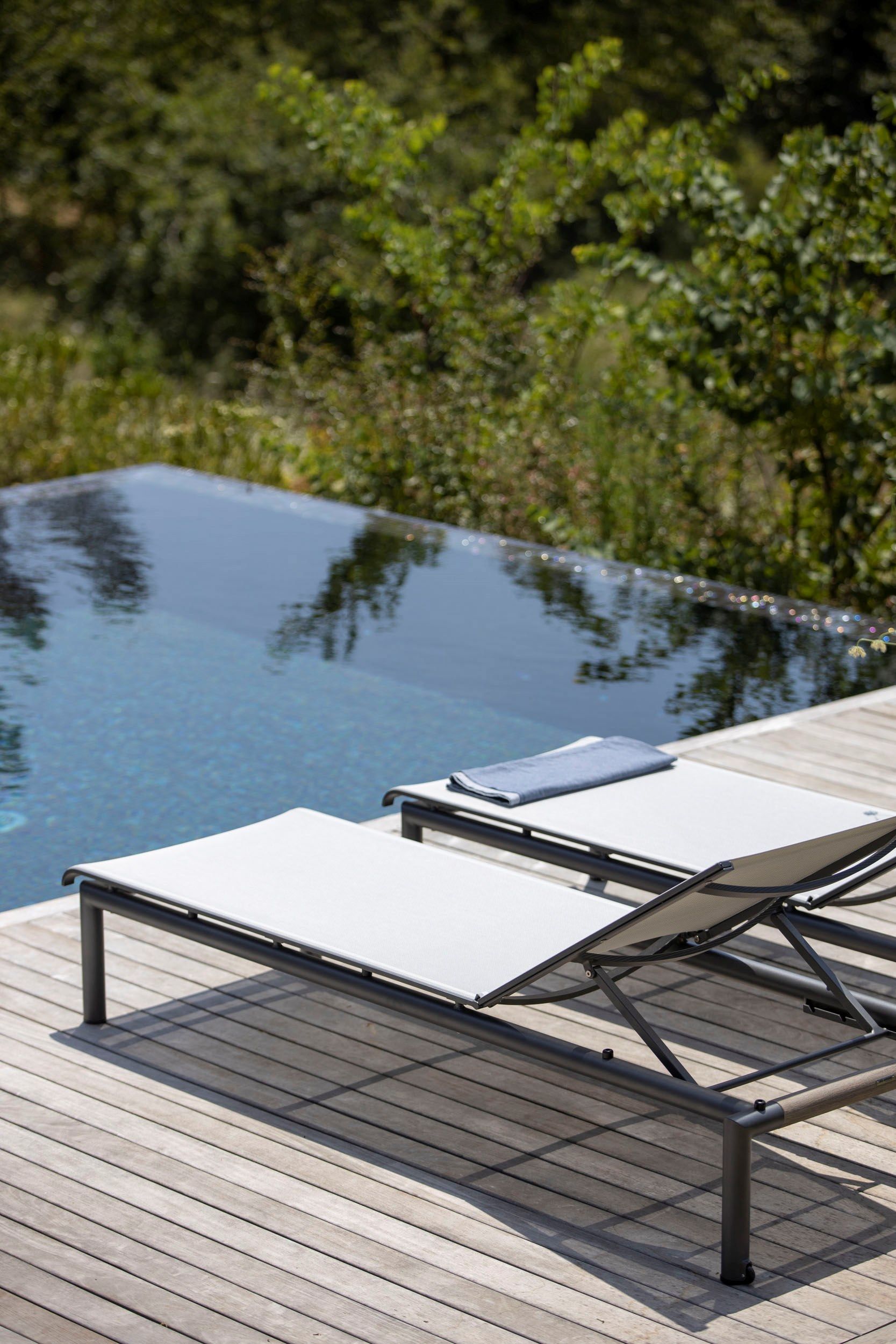 Шезлонг с откидной спинкой Les Jardins® Bastingage ARCH-00124690 - Вид №3