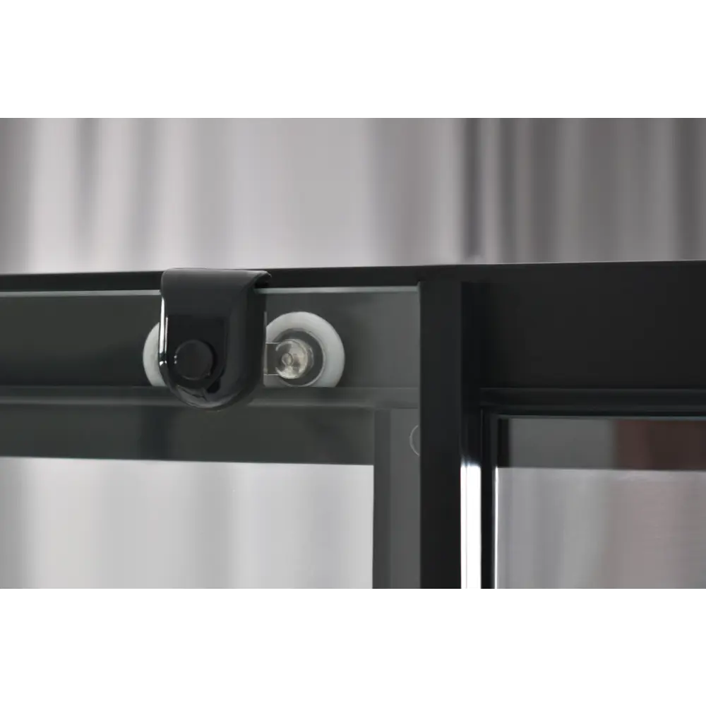 МЕТАКАМ Душевой уголок квадратный 80×80 см с черным профилем и стеклянными створками 89361541 STLM-0968051 - Вид №16