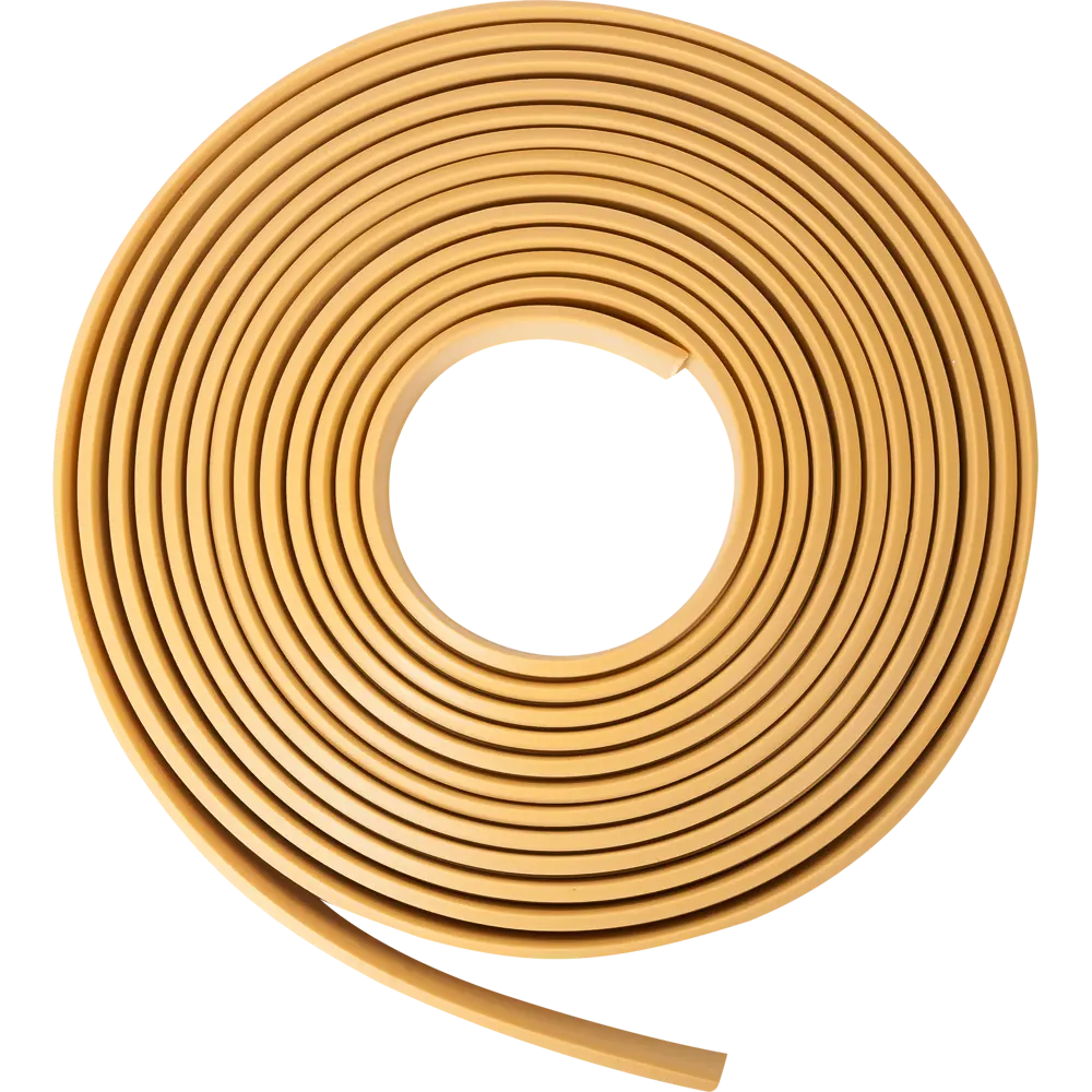 Уплотнитель для деревянных окон и дверей 17х6 мм 5.5 м цвет бежевый Ultima STLM-2066519 - Вид №1