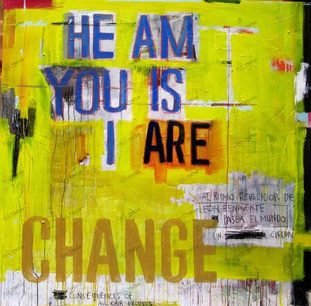 ICI ET LÀ Картина на холсте The catman Ac150-83