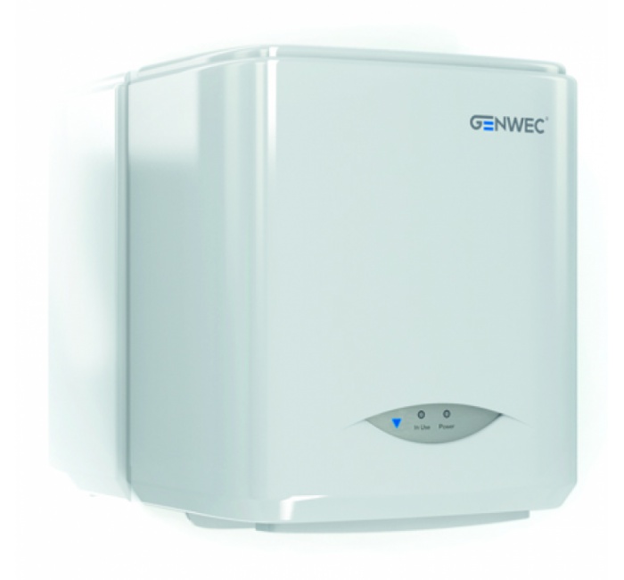 GW01 13 01 04 Genwec Сушилка для рук Screenflow ABS silver 