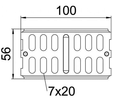 Стальной электрический кабельный разъем OBO Bettermann BlackLine ARCH-00126806 - Вид №2