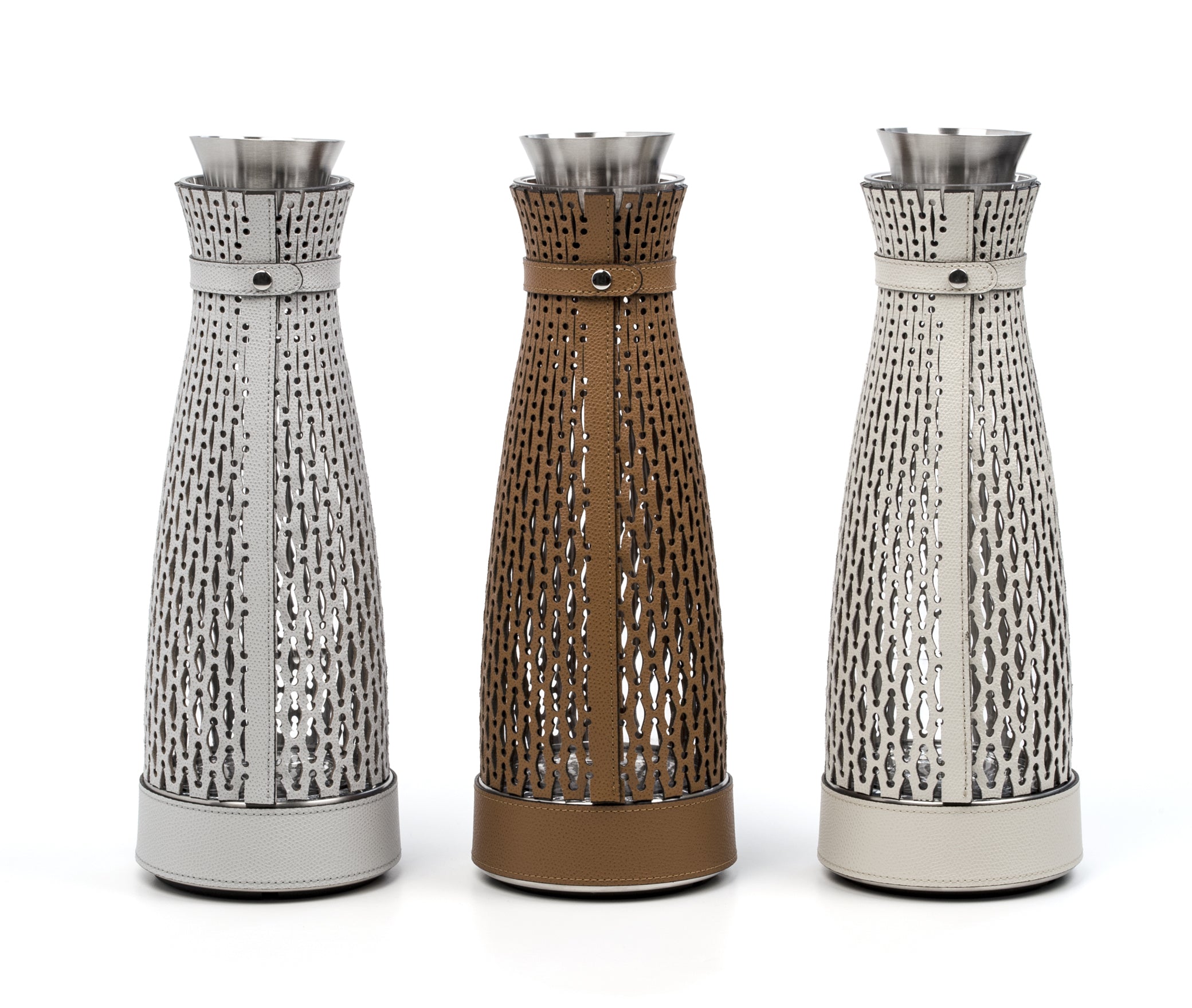 Графин Karen с термокрышкой - 1л - 11,5XВ 33 см / зернистая кожа_лимон Pinetti 00.1496.029.095 - Вид №3