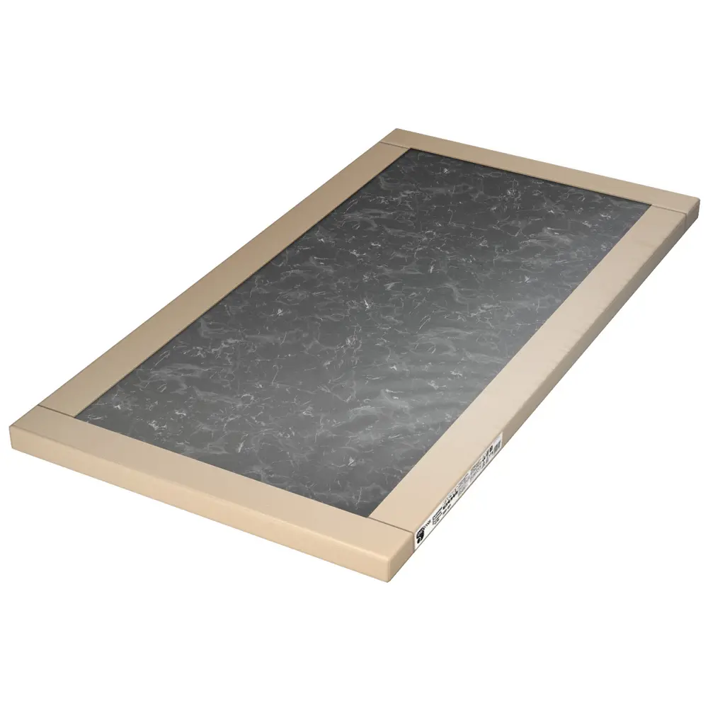 Столешница DELINIA Кунгур — элегантный черный мрамор с прожилками 60×120 см 85361389 STLM-0062196 - Вид №6