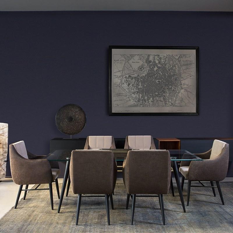 ALMA DESIGN Стул из ткани с подлокотниками Magenta 2120 - Вид №7