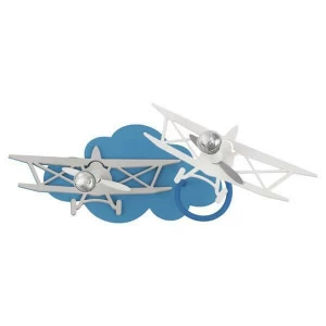 Спот детский Plane "Два самолета" NOWODVORSKI PLANE 326590 Синий
