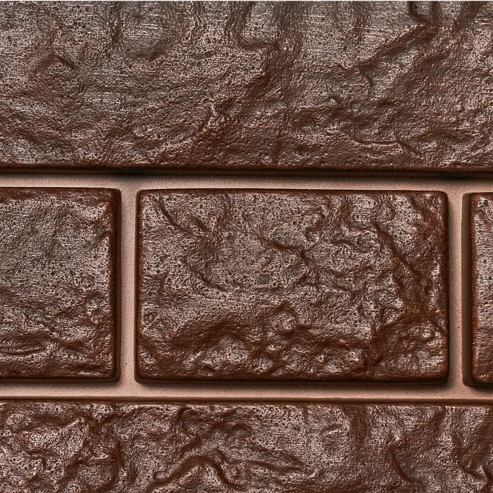 88292075 Сайдинг виниловый Döcke Bergart Камень 1.8 м Кедровый орех 0.52 м² STLM-0077327 - Вид №1