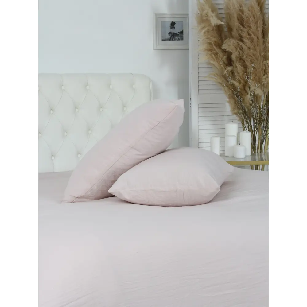 Santreyd — Комплект постельного белья евро из полисатина в жемчужном цвете 87896562 STLM-1053710 - Вид №1