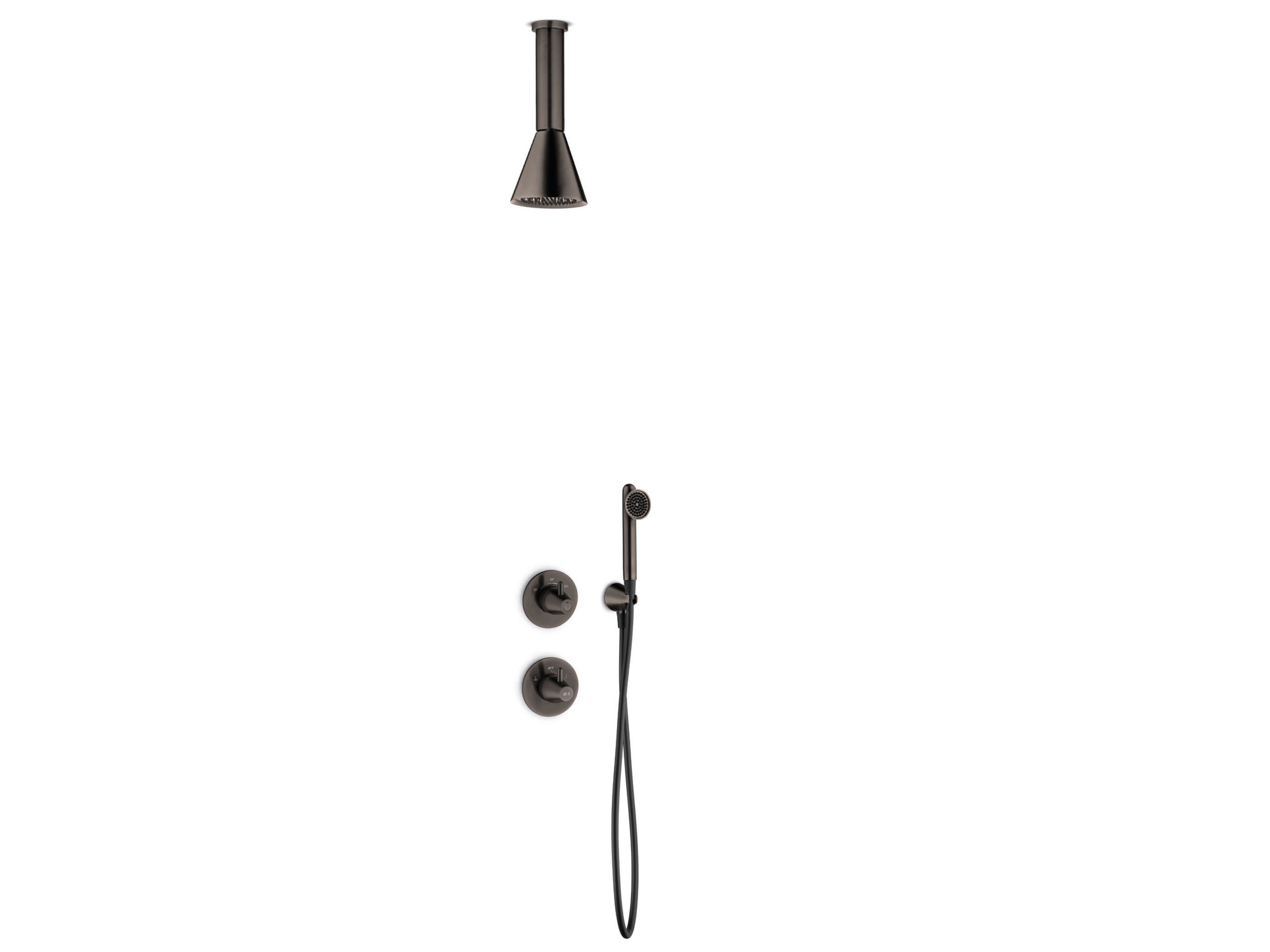 Термостатический смеситель для душа из нержавеющей стали с ручным душем JEE-O конус ARCH-00036155 - Вид №1