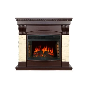 Каминокомплект Royal Flame Denver с очагом Dioramic 25 1.5 кВт цвет коричневый 89335225 STLM-2080716