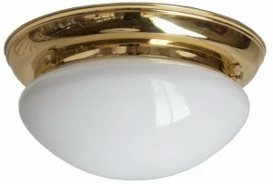Mullan Lighting Потолочный светильник из стали и стекла  Mlcf05