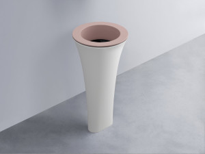 AMLA45-CP+AMPILT-N+AMCOLT-BL Раковина Amedeo Tondo отдельностоящая cielo Enjoy + Amedeo