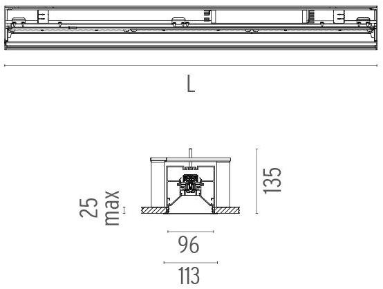 Flos Линейный профиль освещения sun-id-1375693 - Вид №3