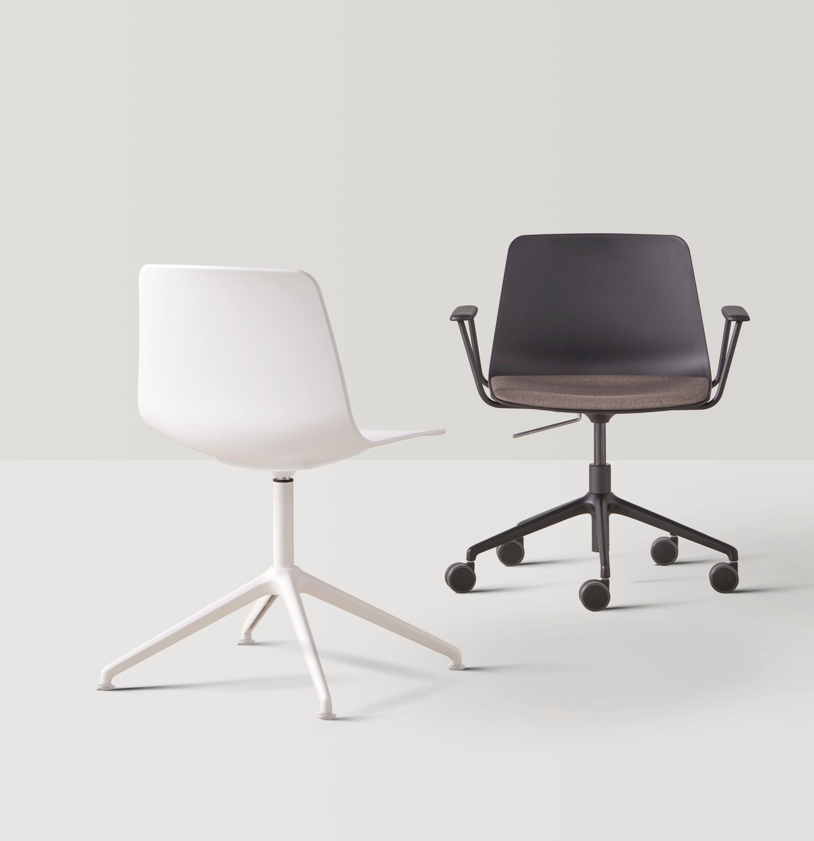 5 спиц ткань регулируемая высота операционный стул офис INCLASS Varya XL ARCH-00073671 - Вид №2