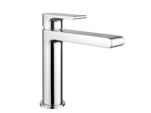 Однорычажный смеситель для раковины с автоматическим сливом