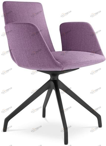 LD Seating Вращающийся стул для конференций на козелке из ткани Harmony modern 870-f90