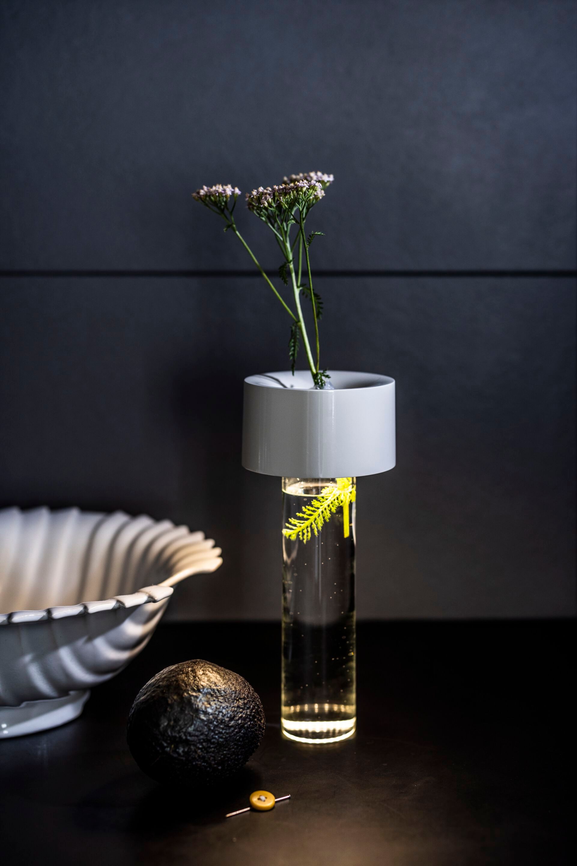 Настольная лампа из боросиликатного стекла и АБС Foscarini Fleur ARCH-00100288 - Вид №5