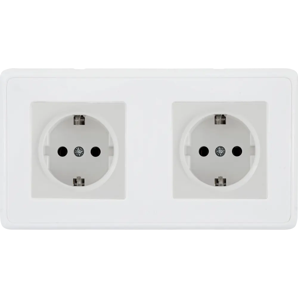Рамка для розеток и выключателей Legrand Cariva 2 поста, цвет белый 12919380 STLM-2063199 - Вид №2