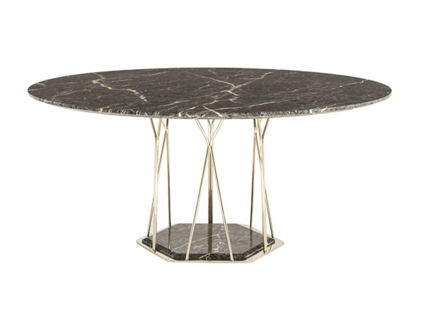 Круглый мраморный обеденный стол HC28 maison MIAMI ARCH-00047552