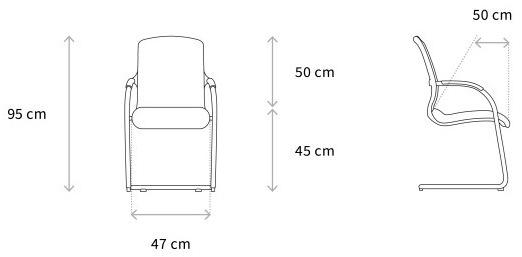 Wagner Консольный стул с подлокотниками Alumedic sun-id-1412732 - Вид №2
