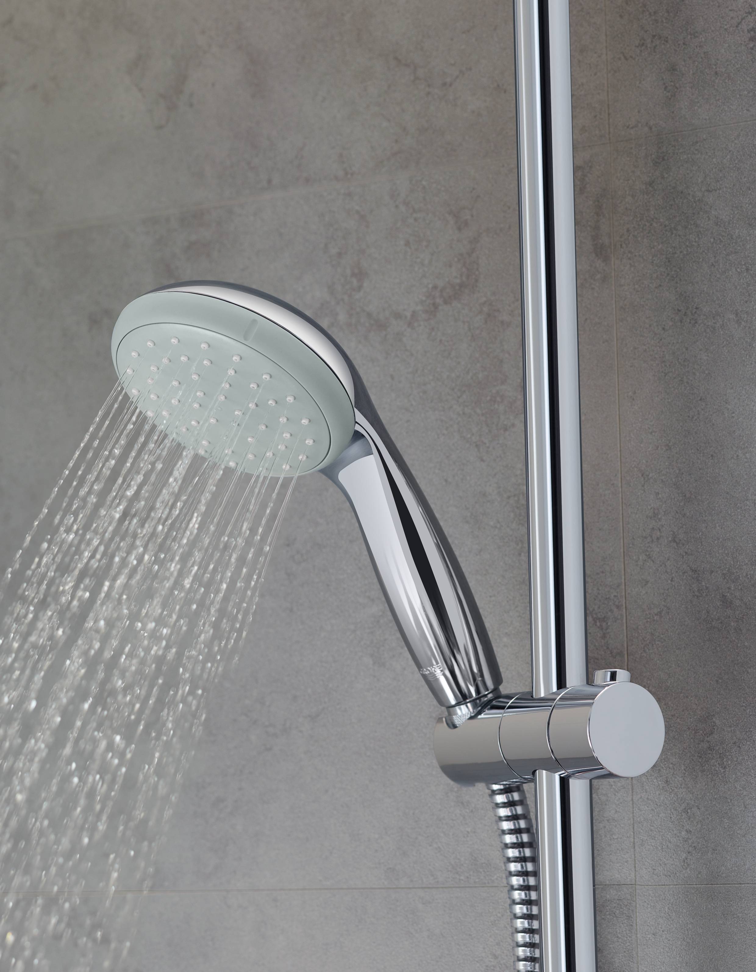 26381000 Душевая система Grohe хром  - Вид №5