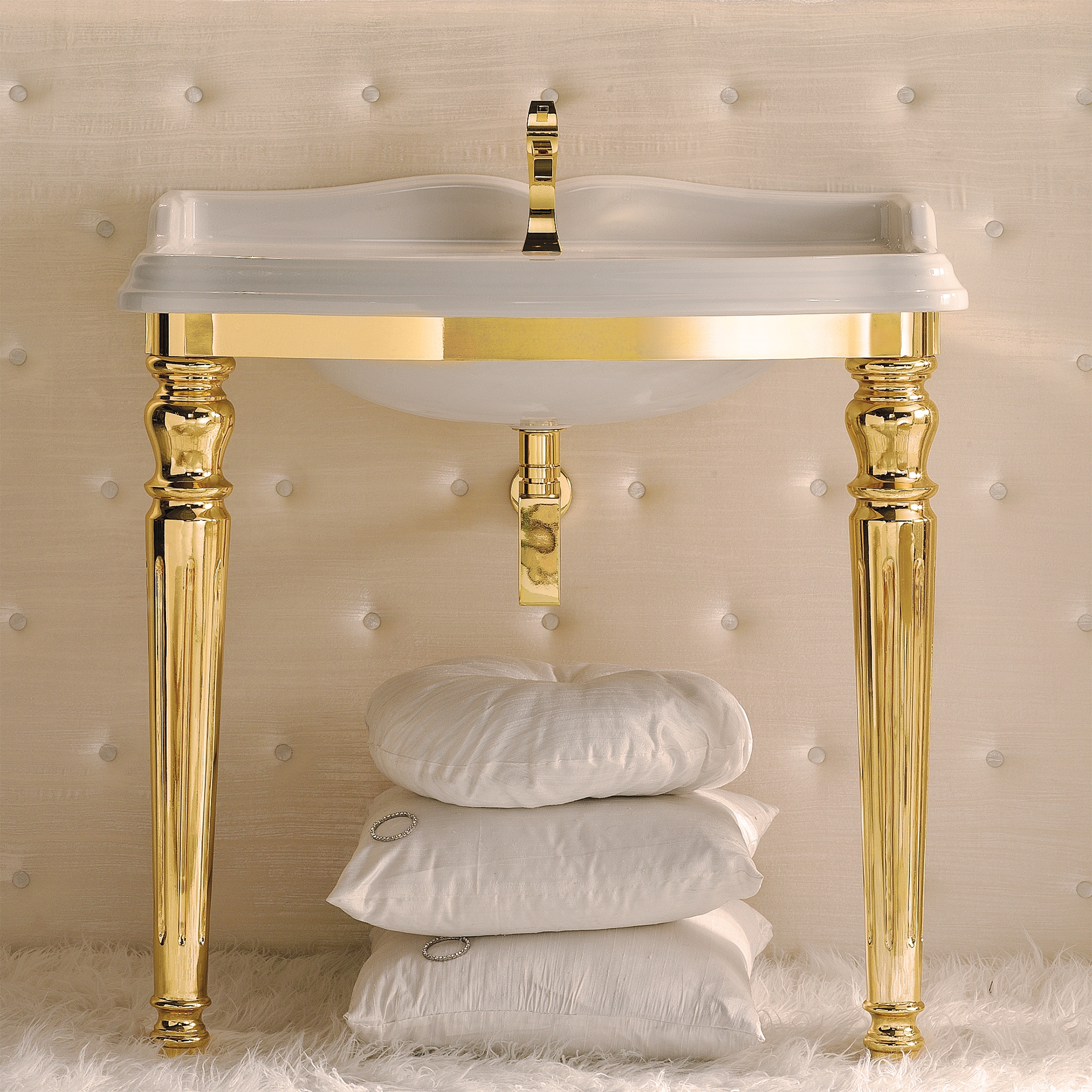 KI3070 3SC Консоль King с умывальником LA01 и сифоном Classico Treesseci 3SC