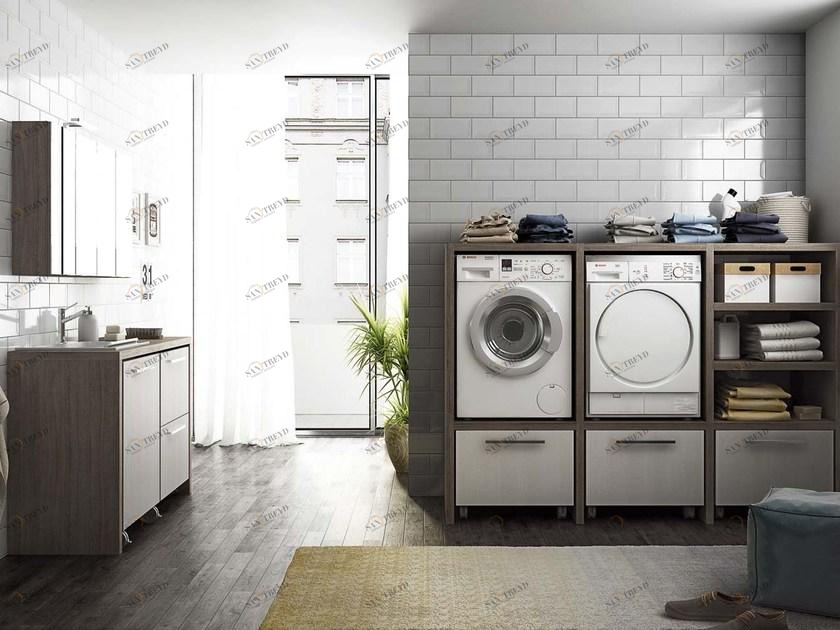 LEGNOBAGNO Модульный шкаф для стирки с раковиной Urban sun-id-1370953