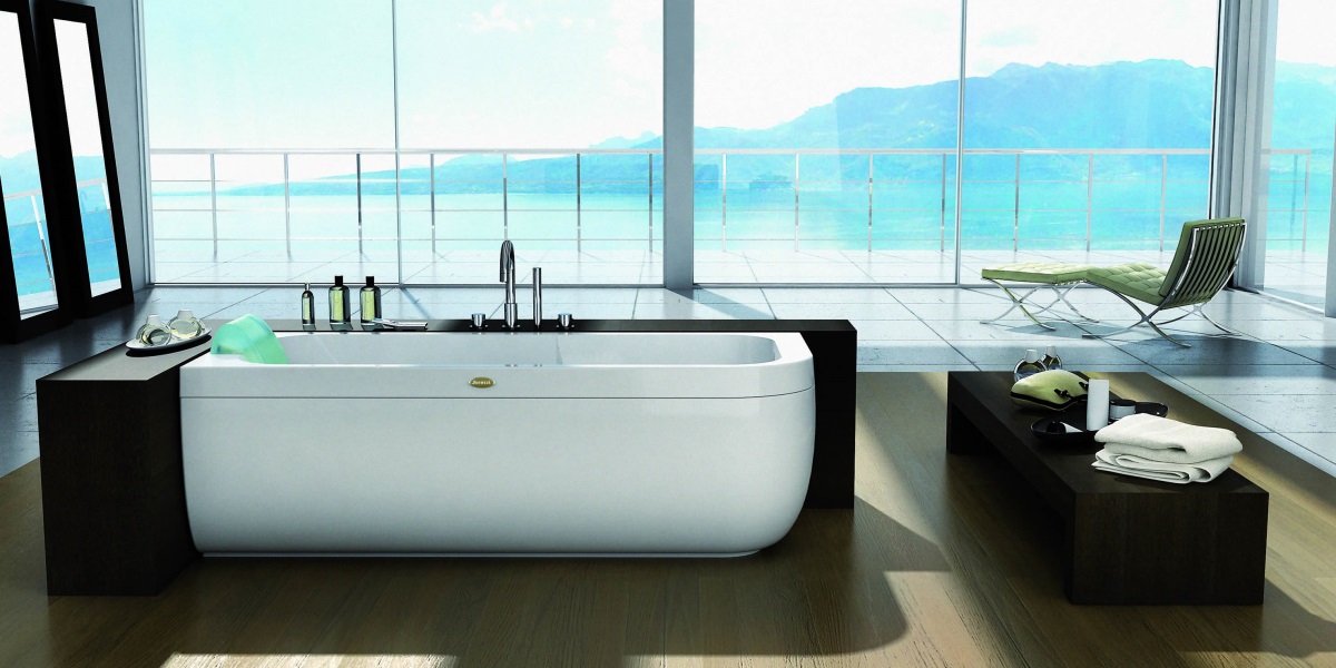 Ванна с гидромассажем "HYDRO FRIENDLY" Aquasoul угловая 9443-600A Sx Jacuzzi 9443600ASX - Вид №1